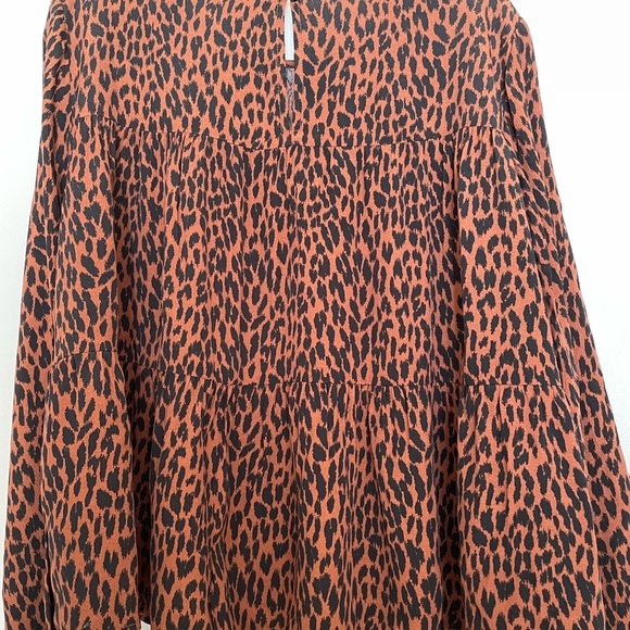 Gap animal print blouse - Picture 3 of 5